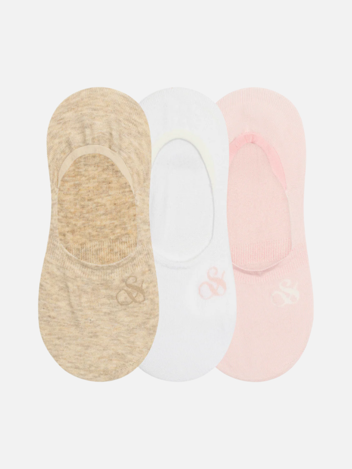 3-PACK INVISIBLE SOCKS