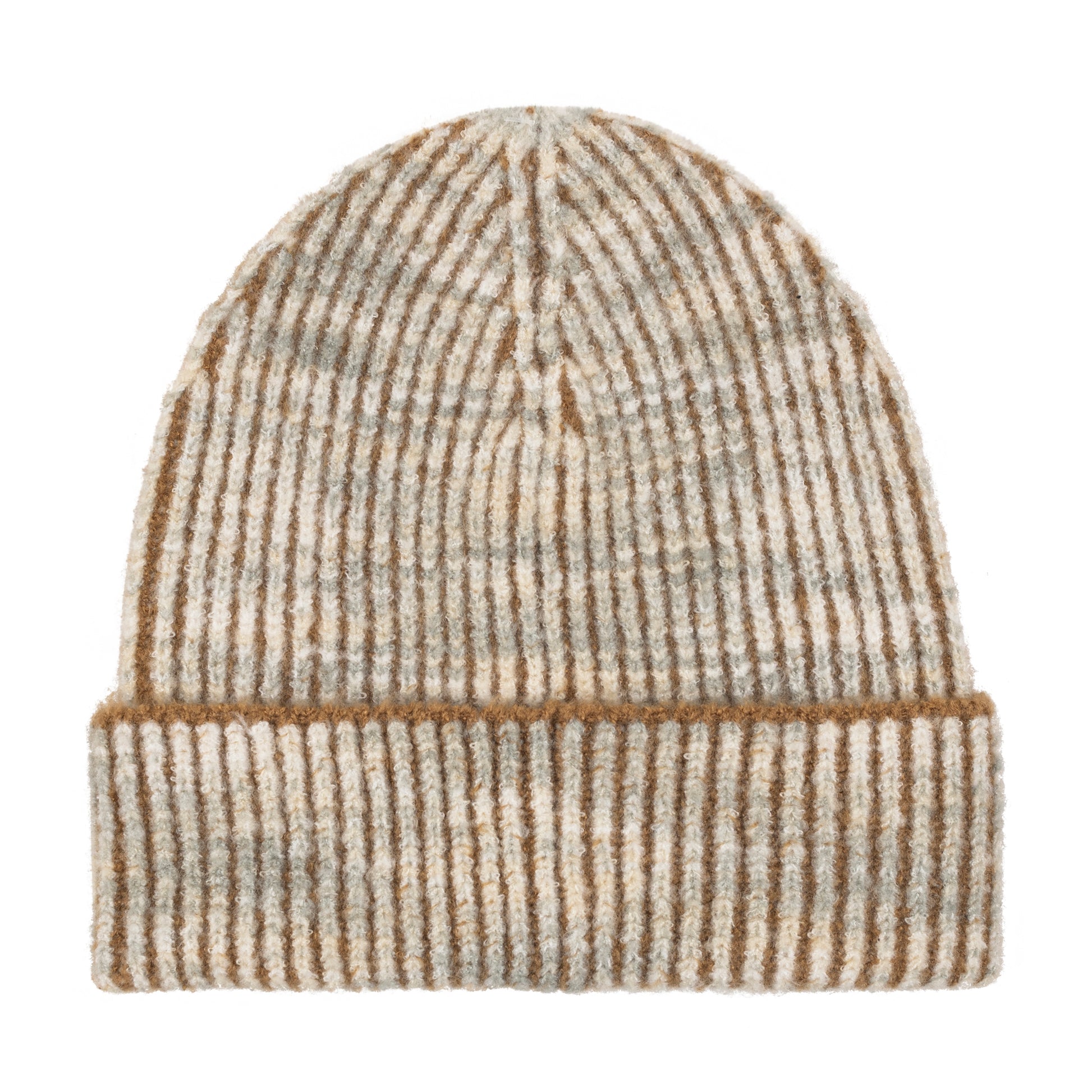 S&S 2 COLOR RIB CUFF BEANIE