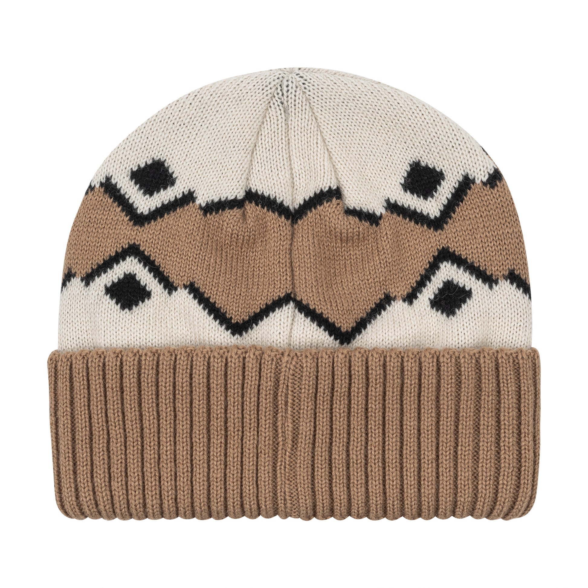 S&S FAIRISLE CUFF BEANIE