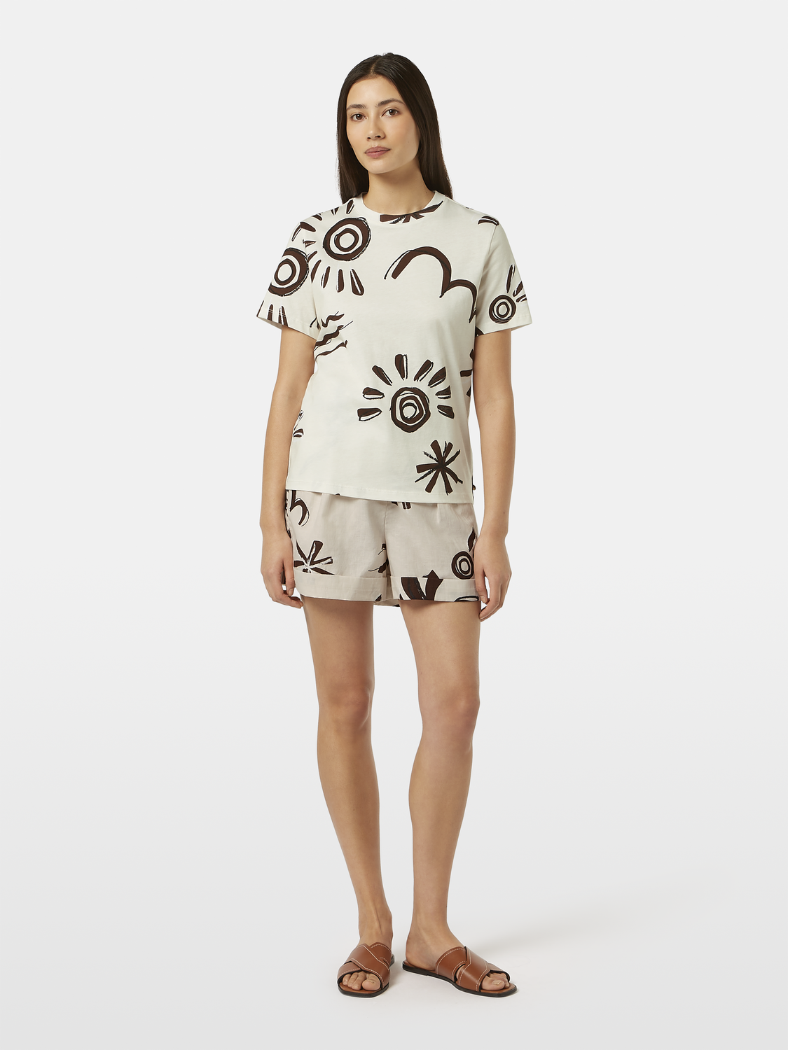 Printed regular fit T-shirt