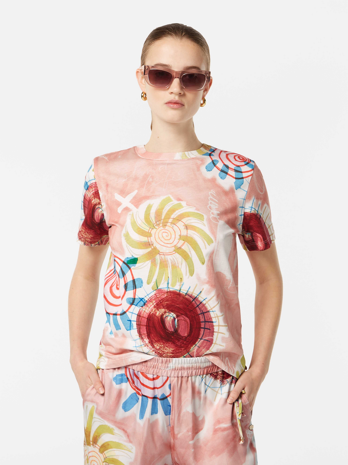 Printed regular fit T-shirt