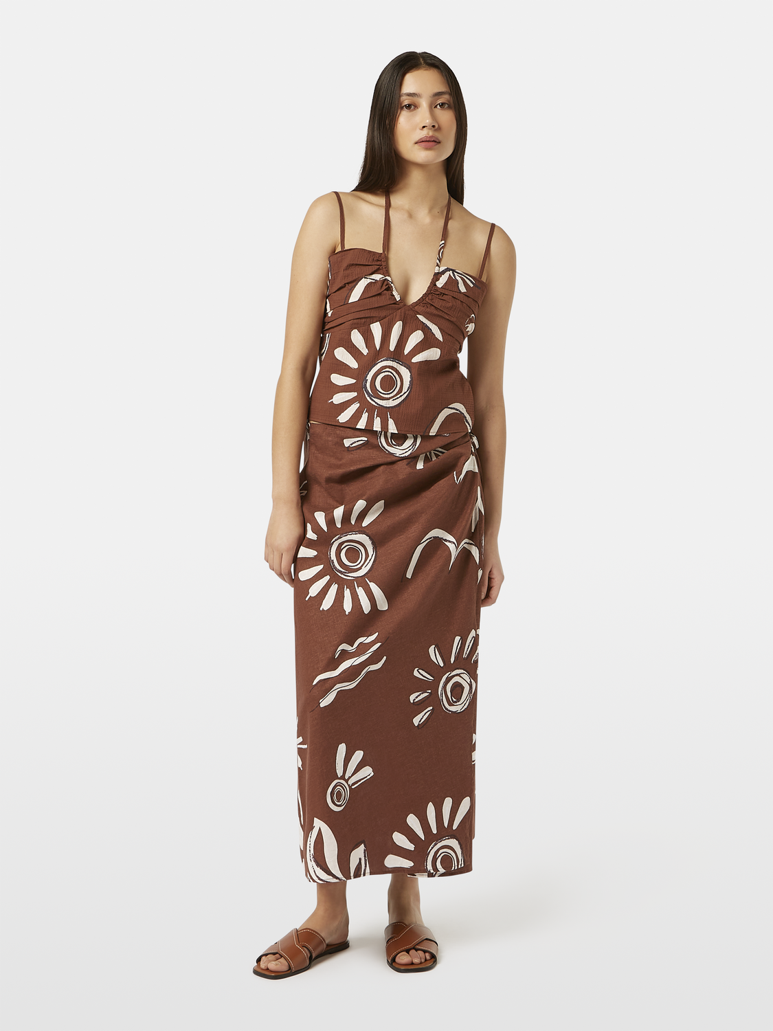 Gathered Strappy Tank