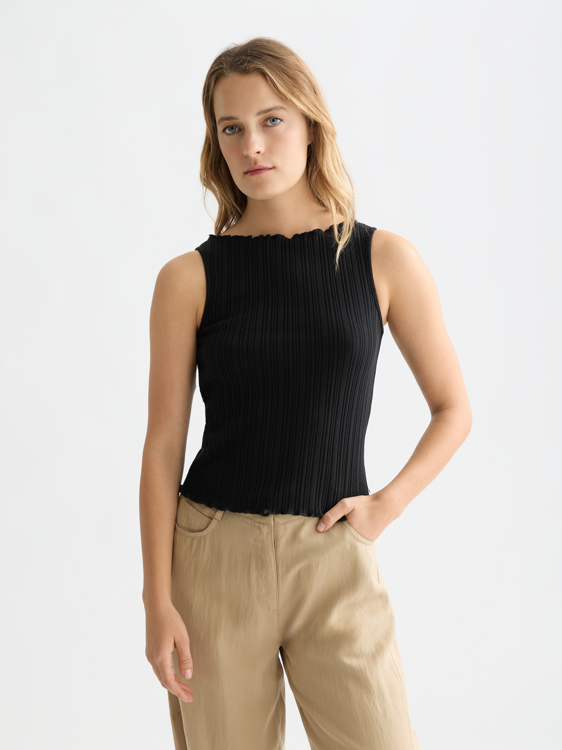 Structured rib tank – Scotch & Soda Amsterdam