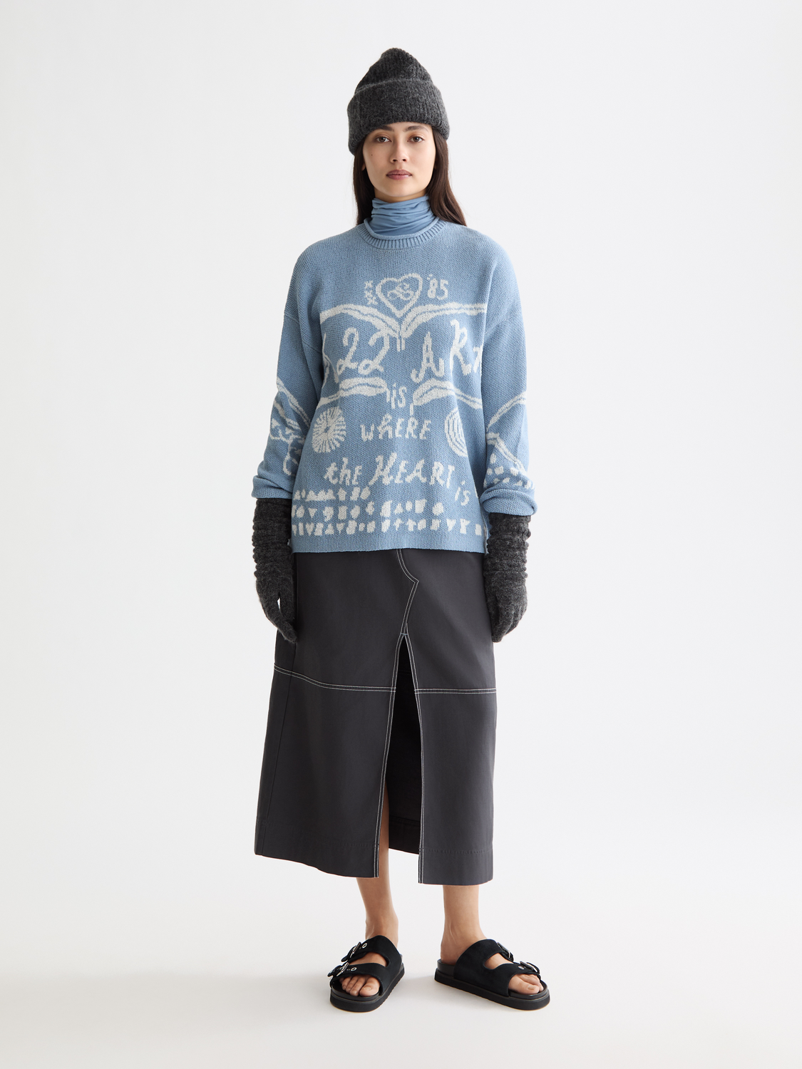 Jacquard pullover