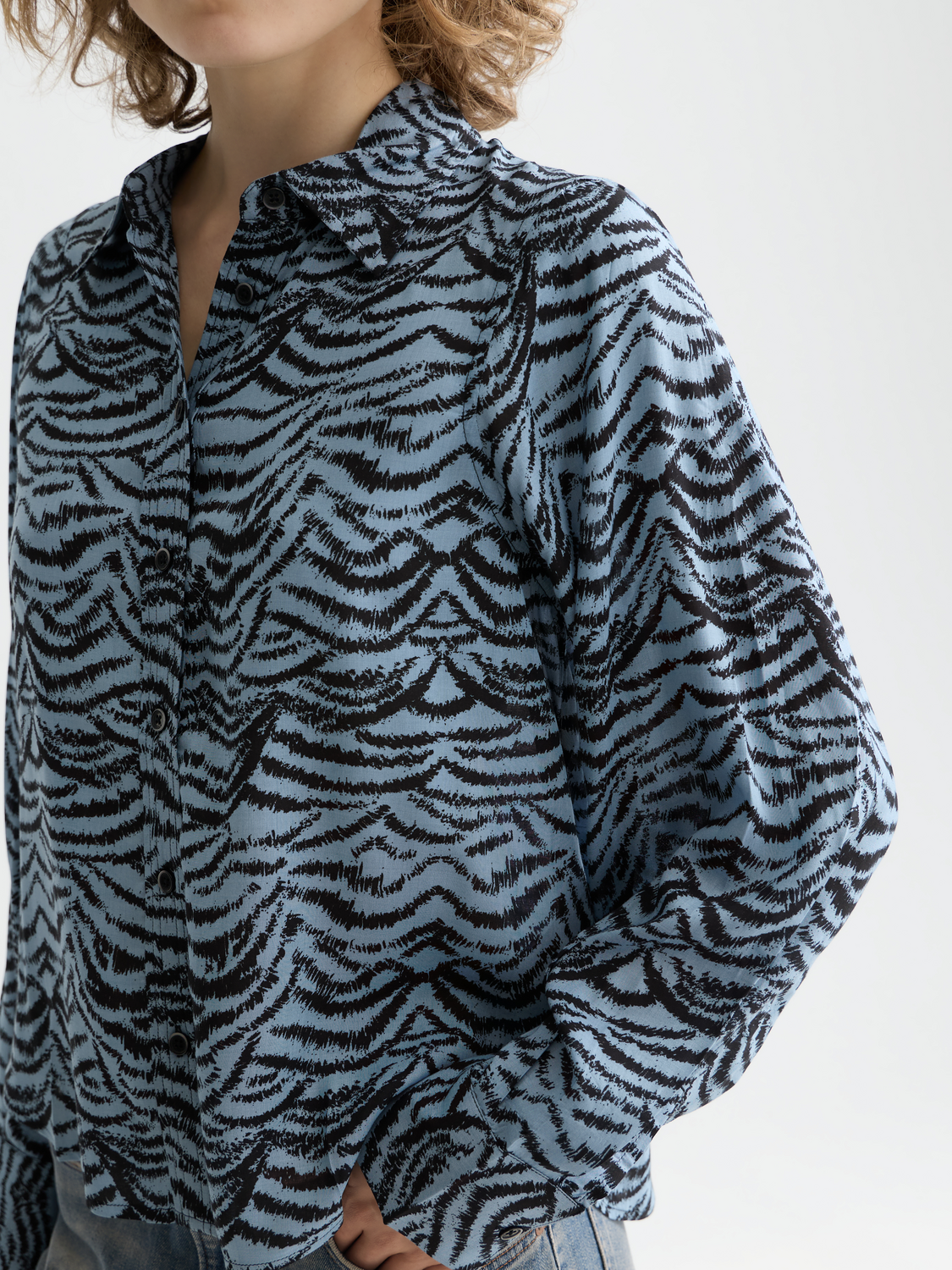 Printed relaxed shirt