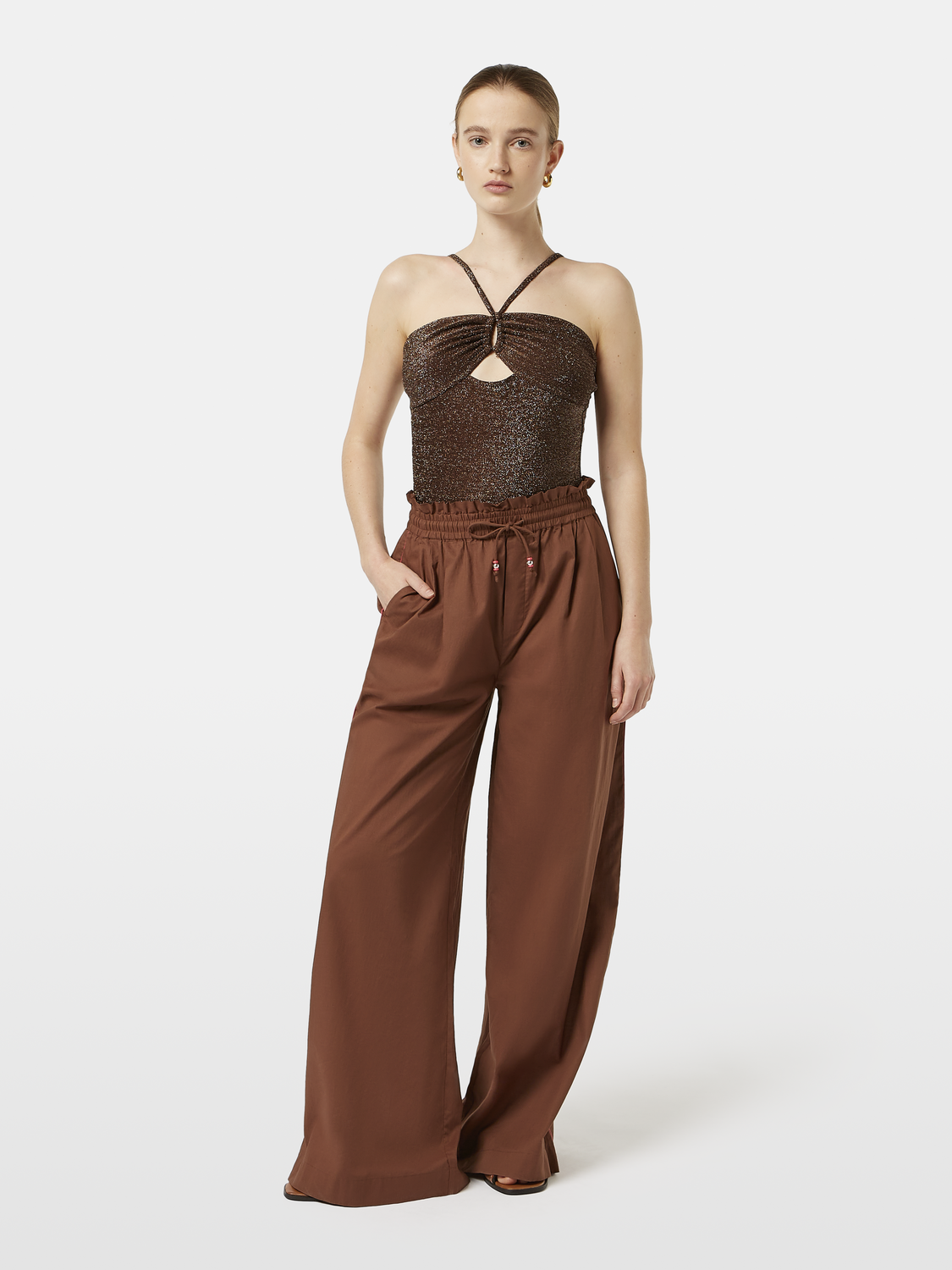 Lurex swimsuit