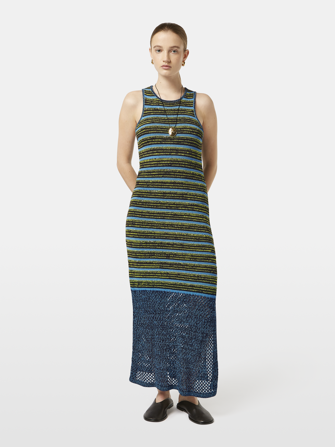 Striped Knitted Dress