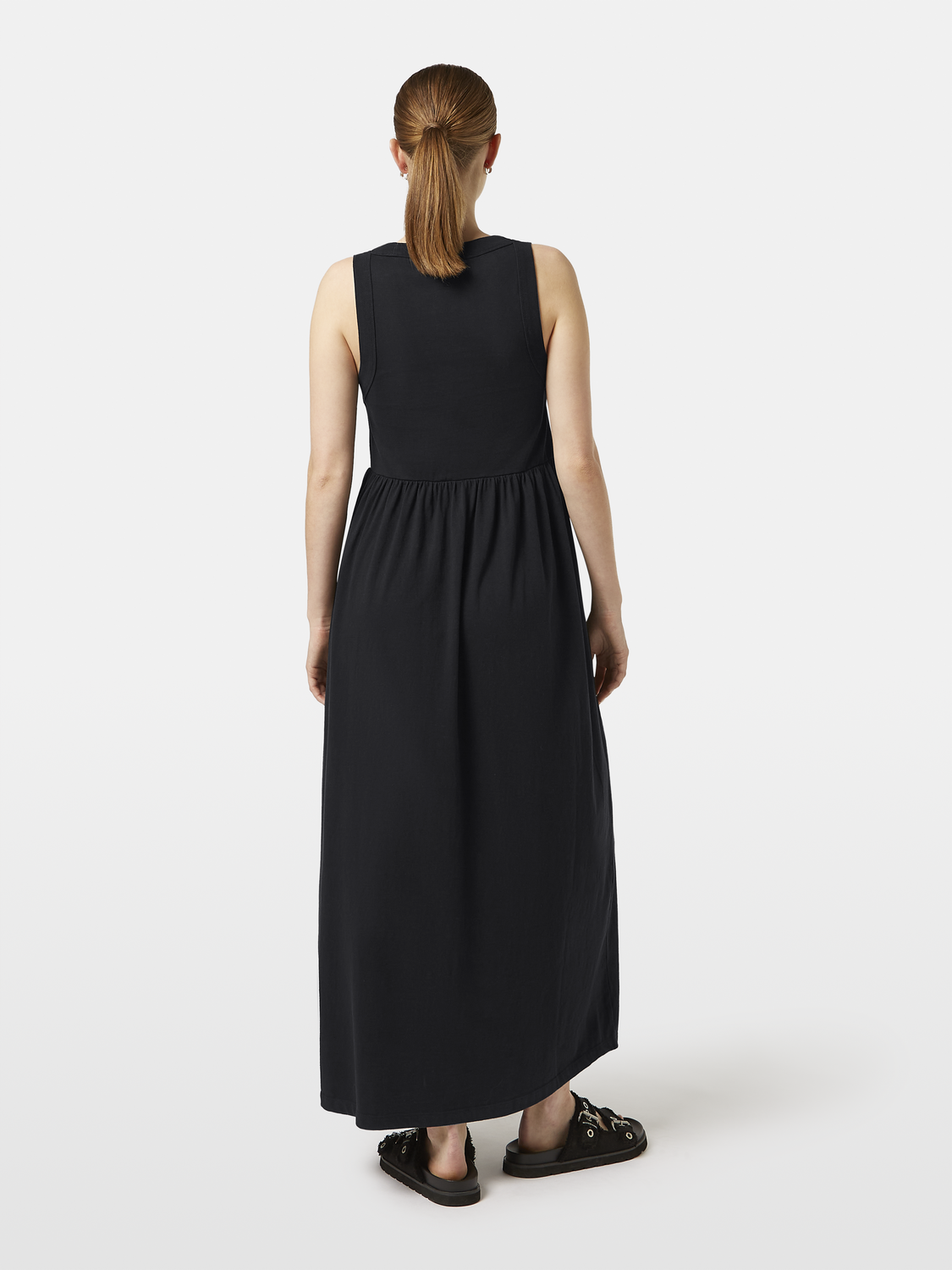 Tank jersey midi dress