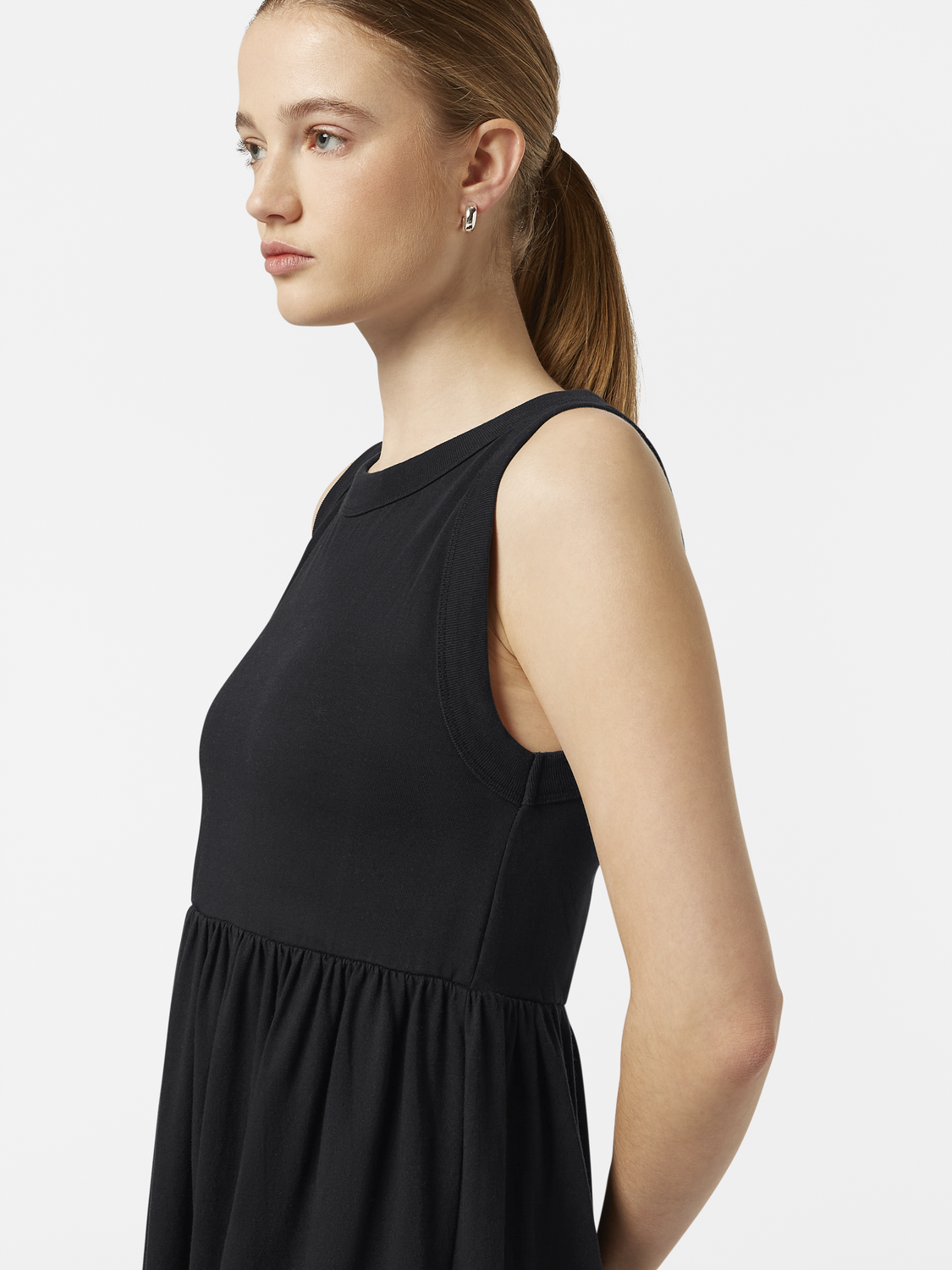 Tank jersey midi dress