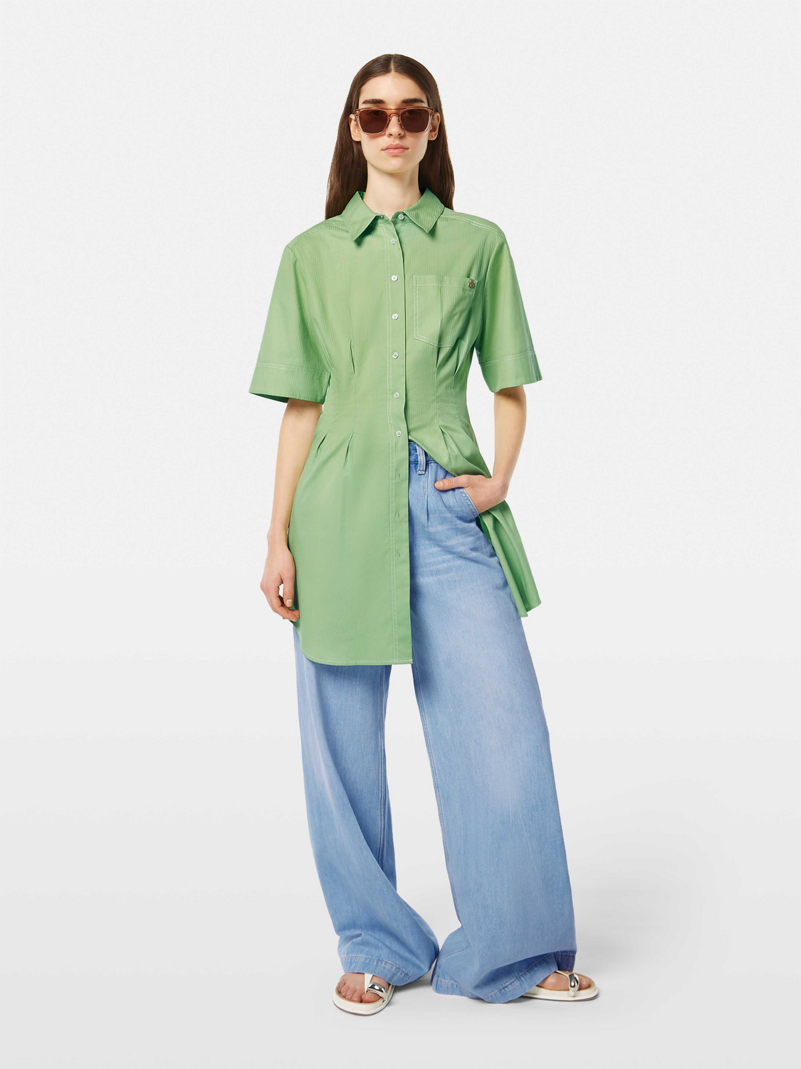 Mini Shirt Dress