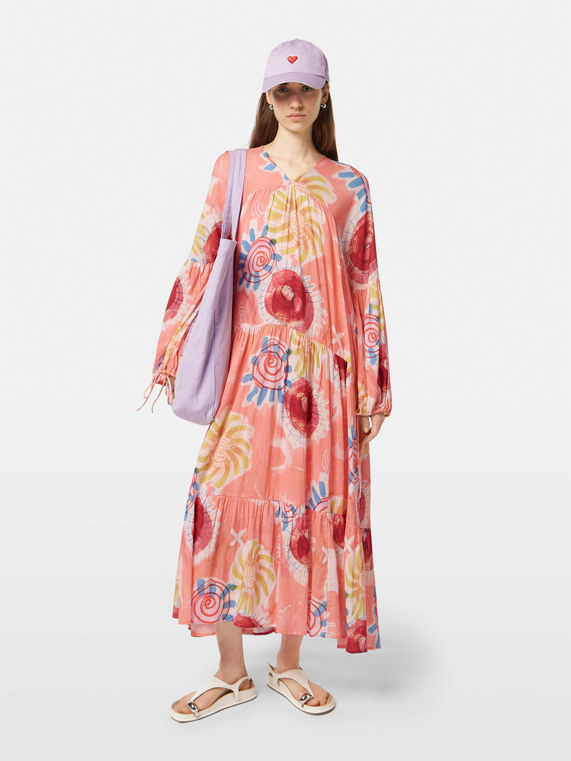 Crinkle Maxi Dress