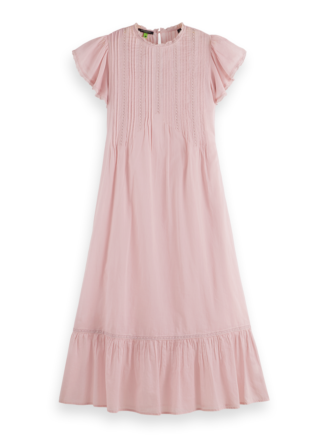 Maxi dress with lace details