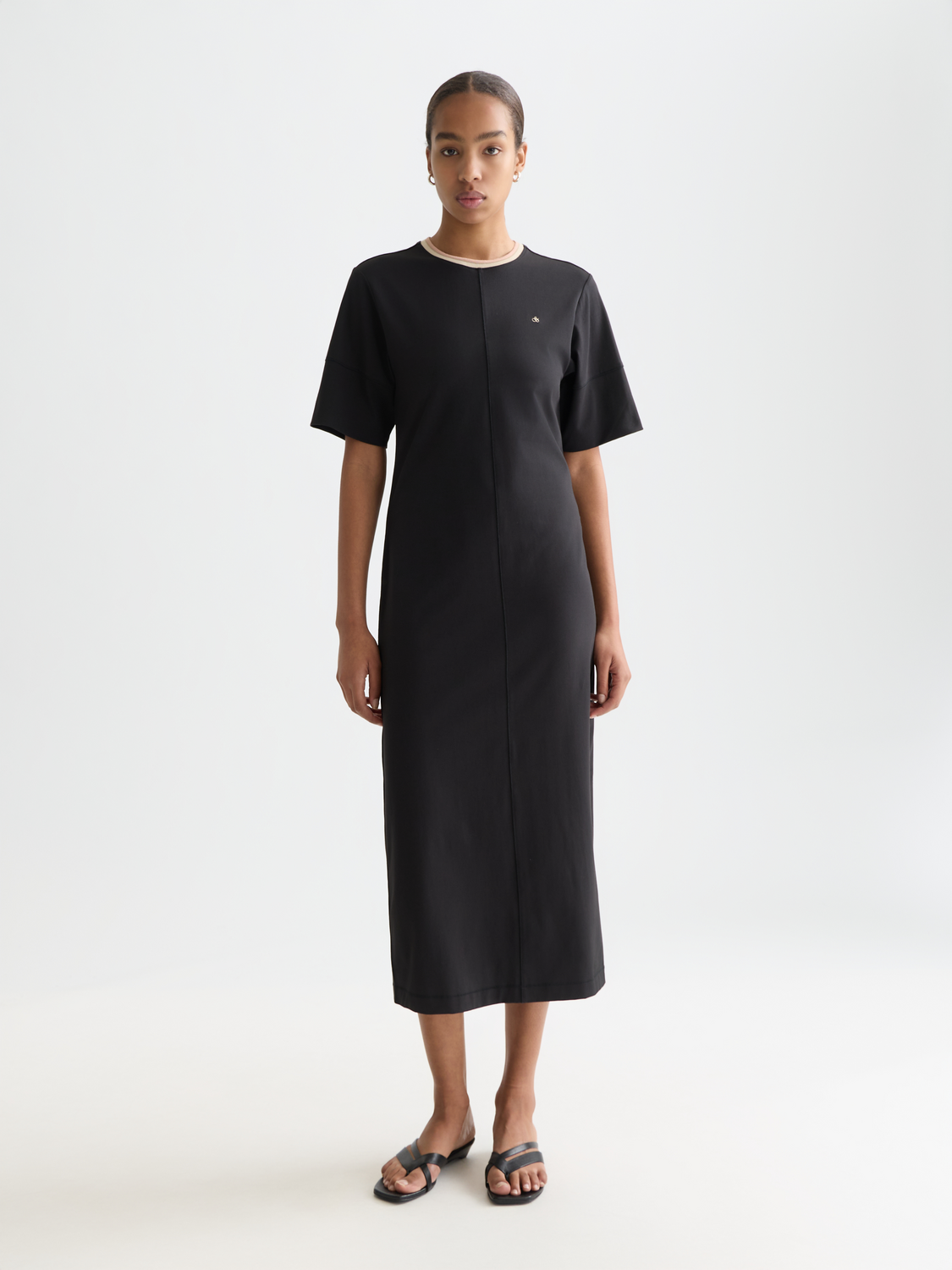 scotch and soda midi dress Structured Gingham Midi Dress Roadside Red / Cotton Candy / M