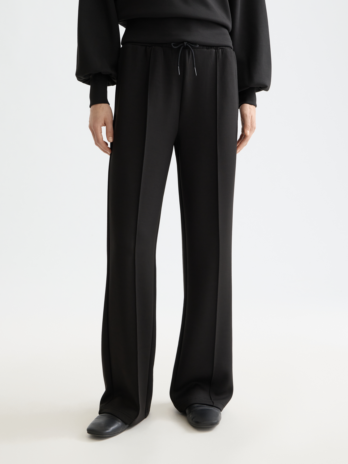 ESSENTIALS MODAL STRAIGHT LEG SWEAT PANT