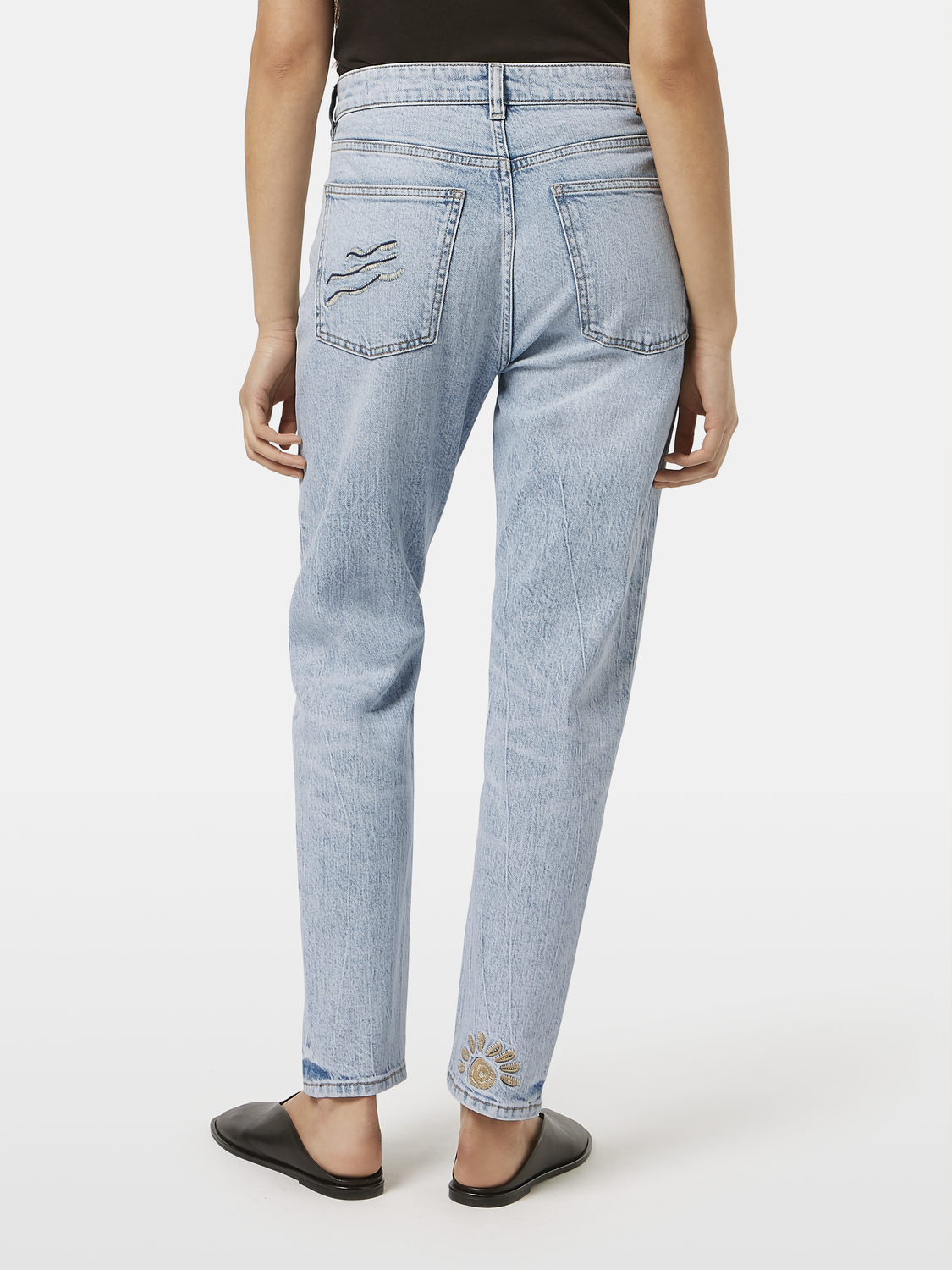 The Buzz Embroidered Denim