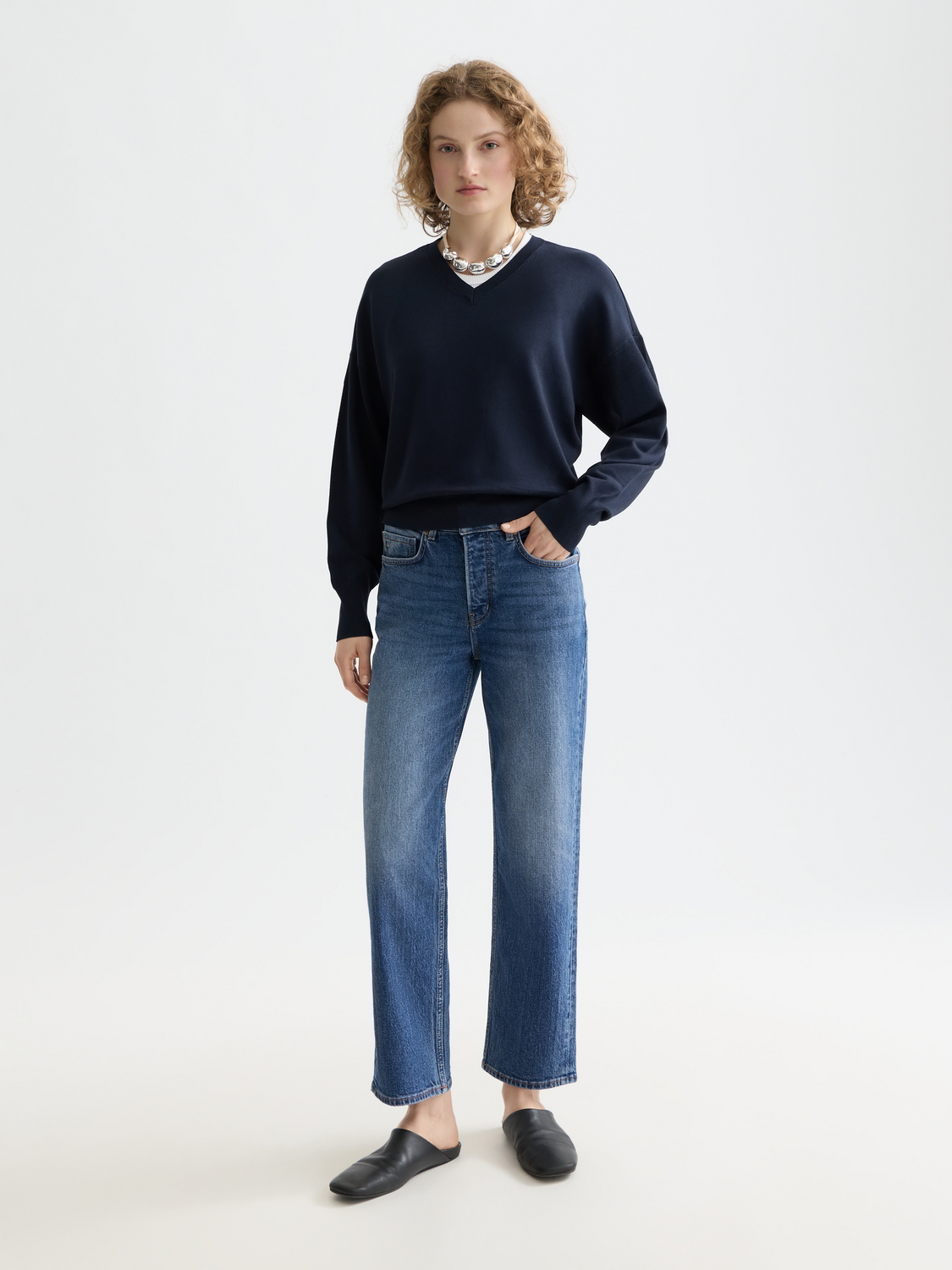 Essentials The Sky straight denim