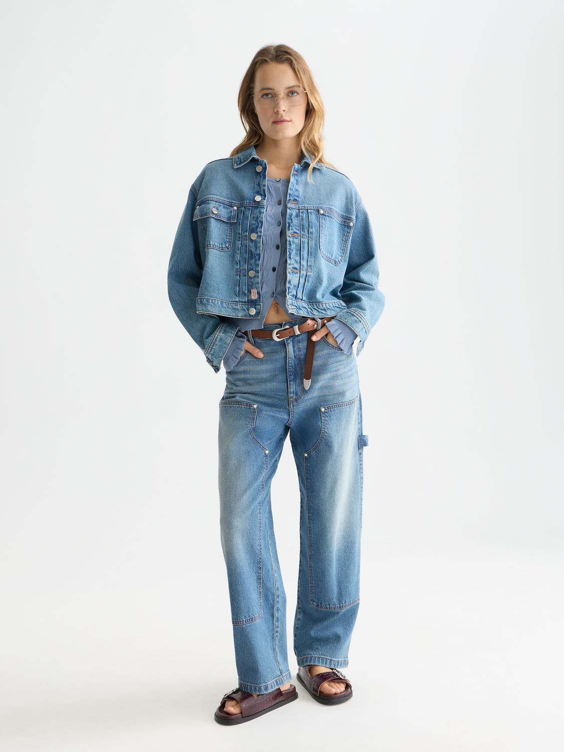Raine high rise wide leg denim – Scotch & Soda Amsterdam