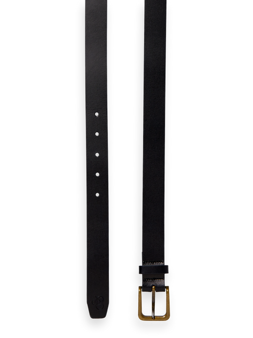 ESSENTIAL RECYCLED LEATHER BELT