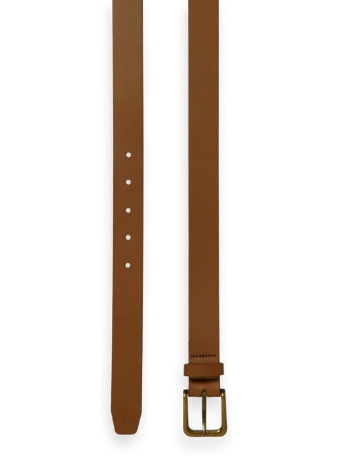 ESSENTIAL RECYCLED LEATHER BELT