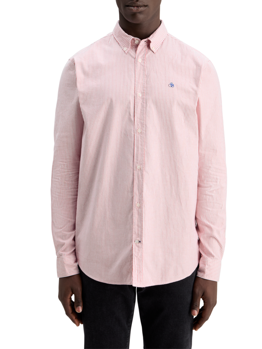 ESSENTIAL OXFORD STRIPE SHIRT