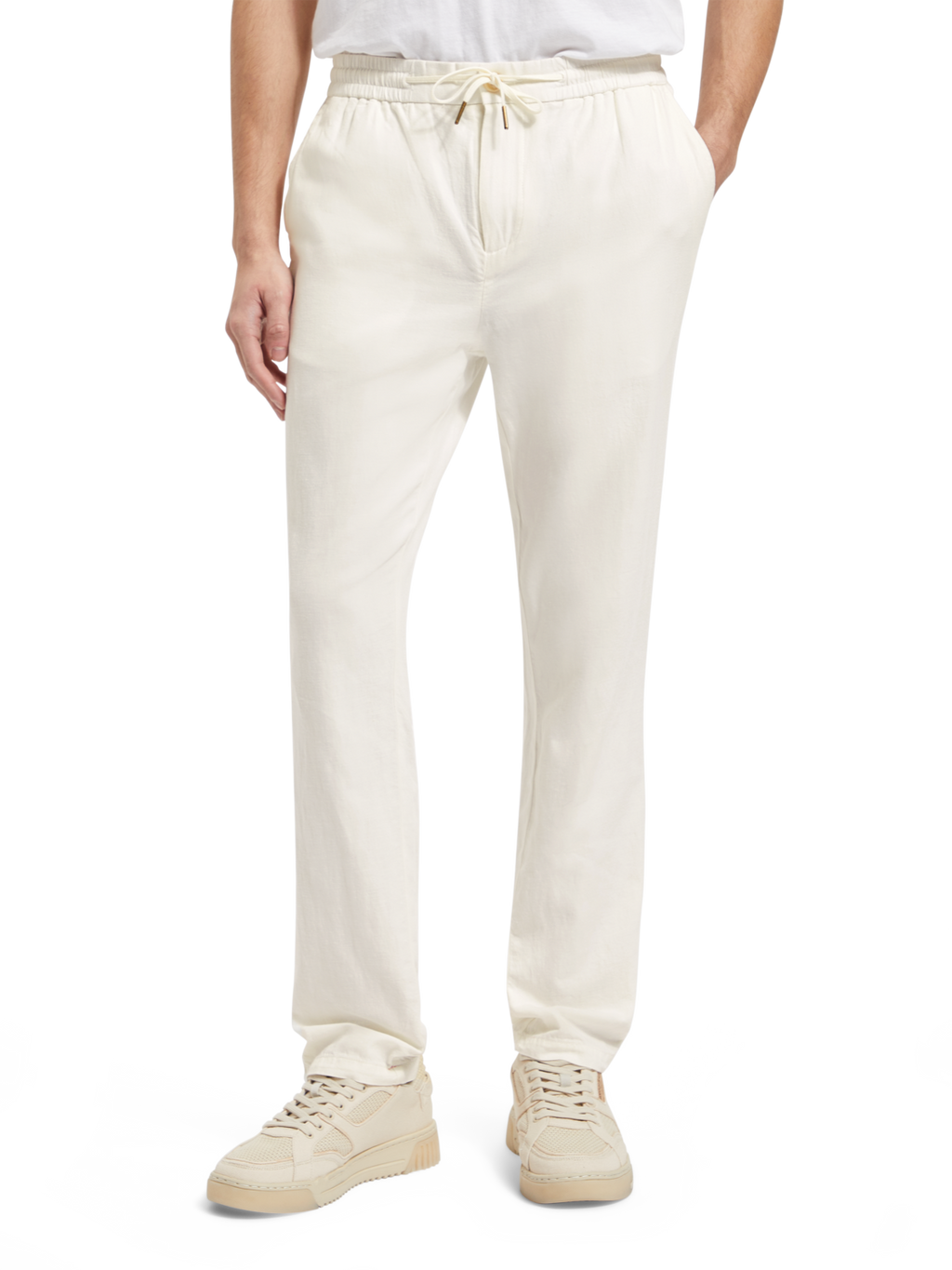 Warren - straight fit twill jogger