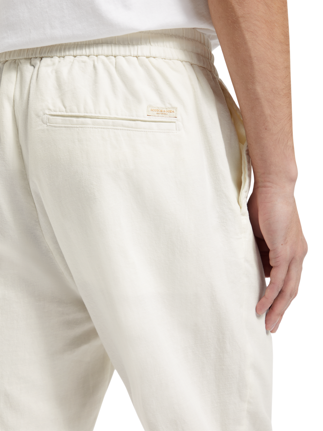 Warren - straight fit twill jogger