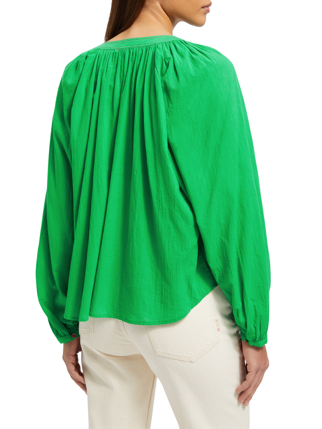 BALLOON SLEEVE TOP