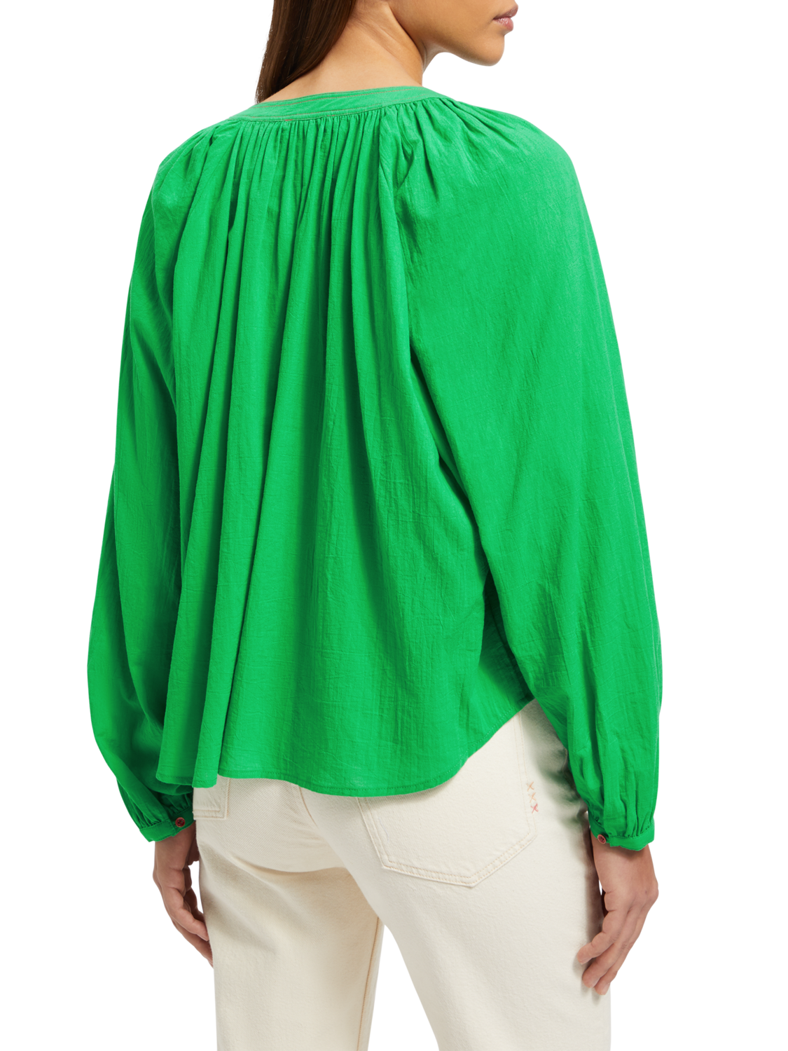 BALLOON SLEEVE TOP