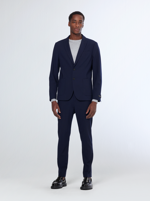 Essential - UNCONSTRUCTED PEAK LAPEL COOL-WOOL BLAZER