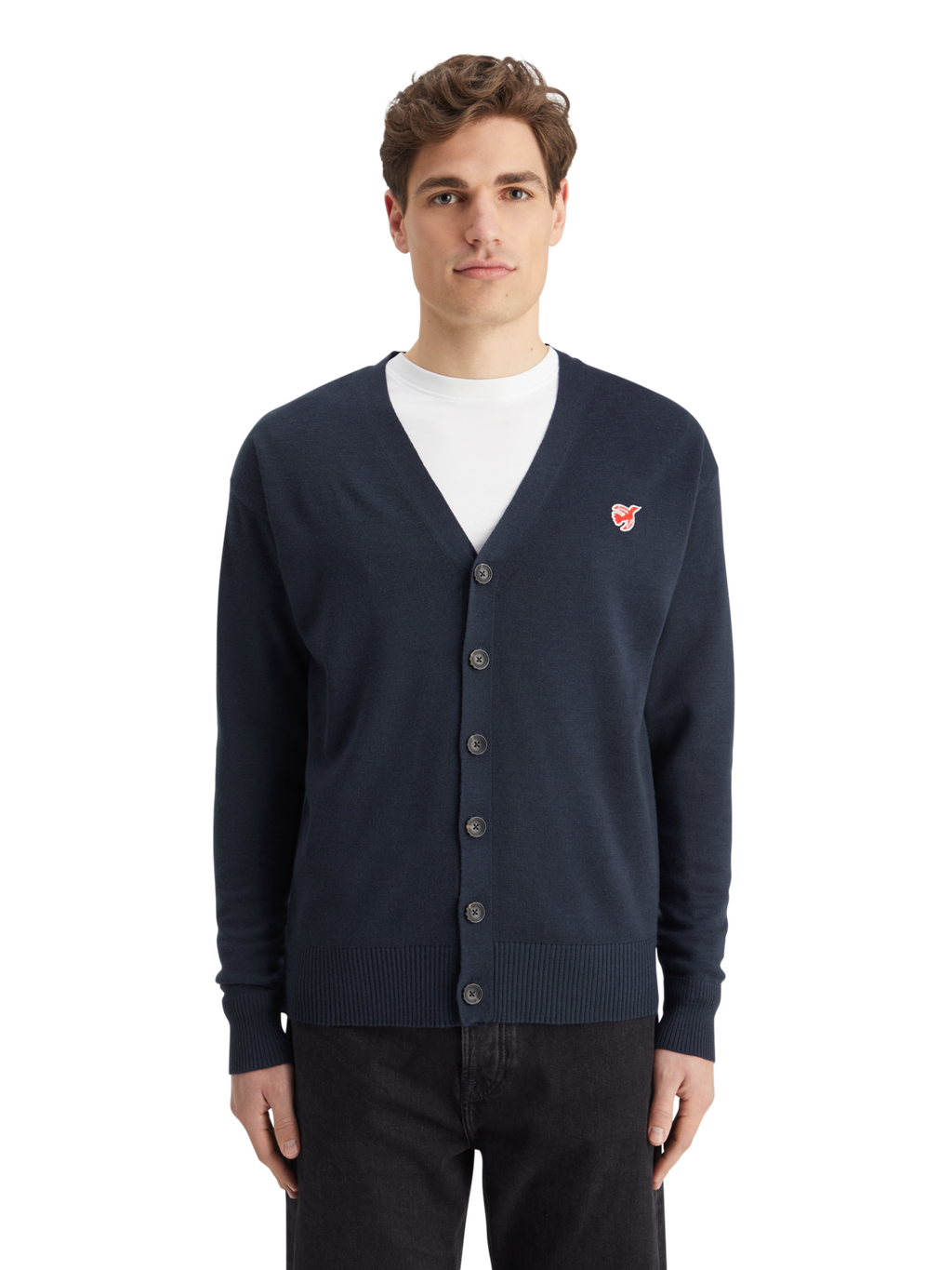 The free spirit peace bird merino cardigan