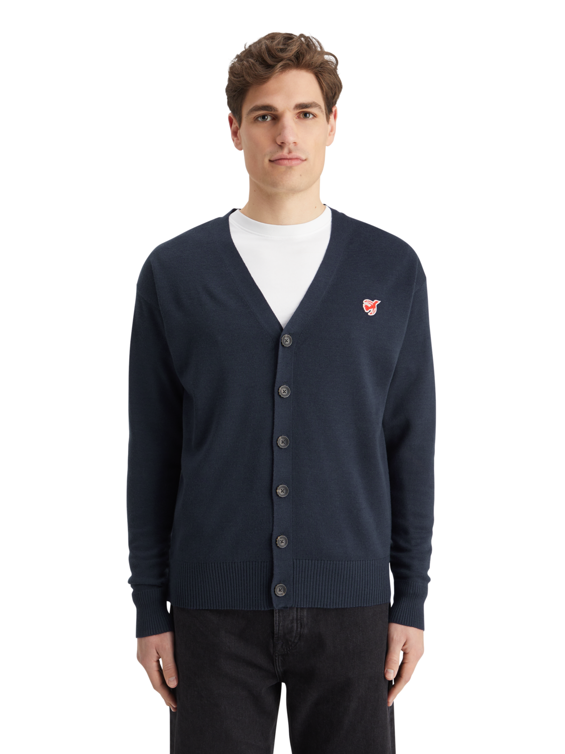 The free spirit peace bird merino cardigan