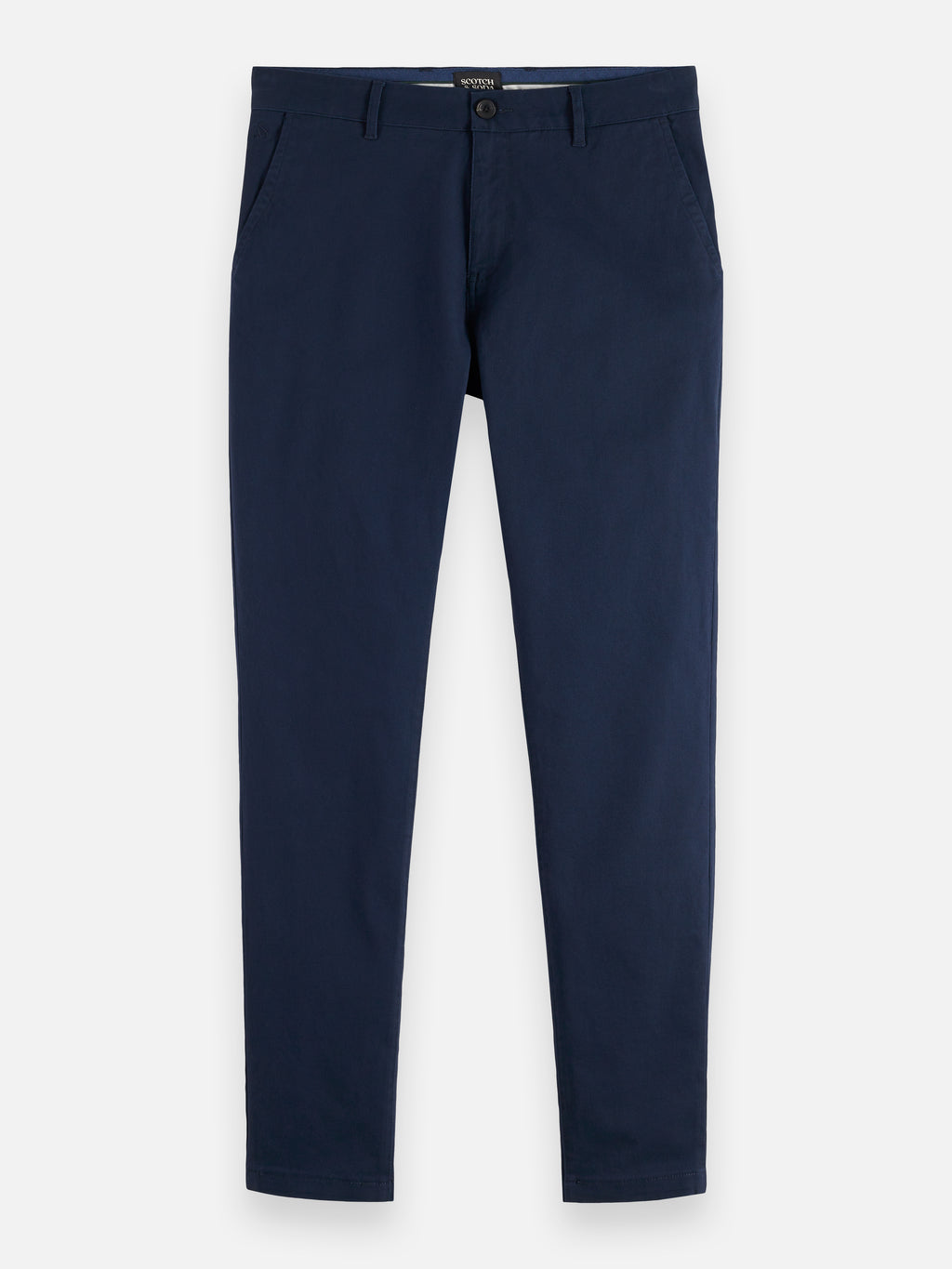 Essentials MOTT STRETCH COTTON CHINO - NIGHT