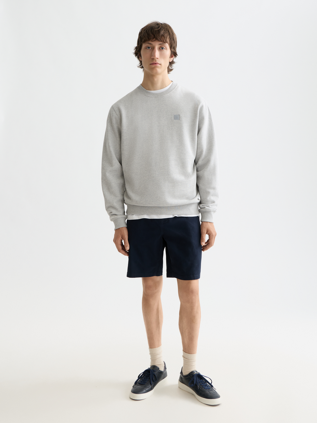 Essentials Stuart Cotton-blend twill regular short