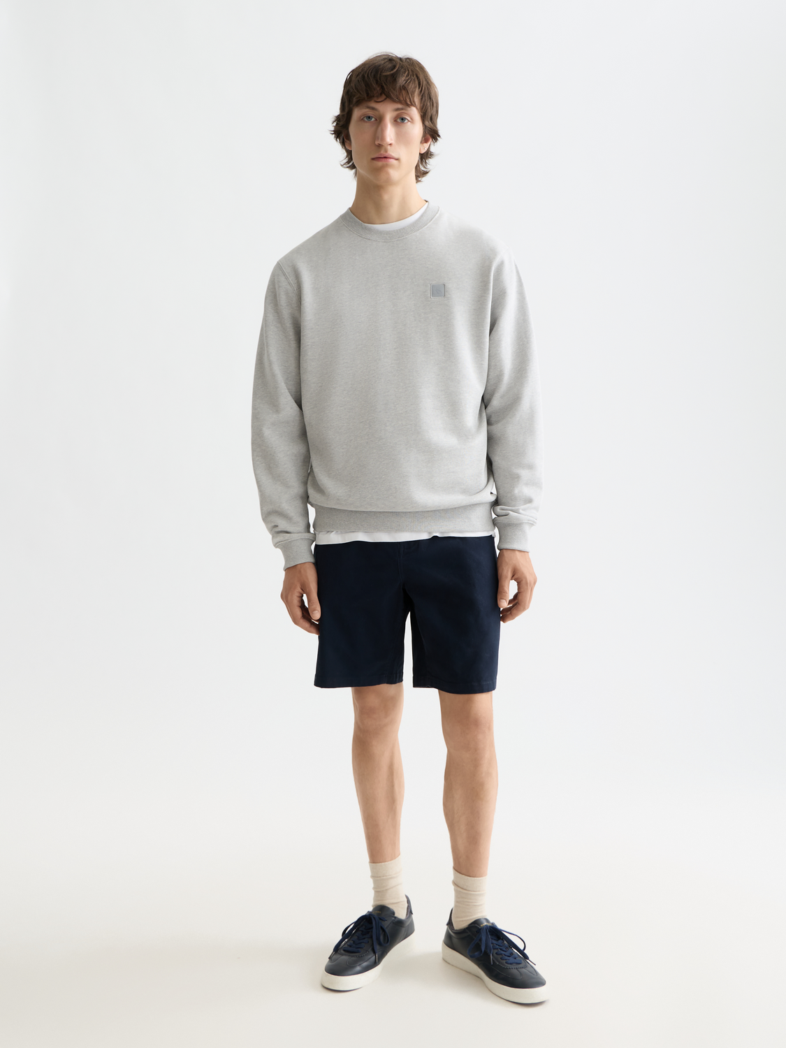 CORE Stuart Cotton-blend twill regular-fit short - NIGHT