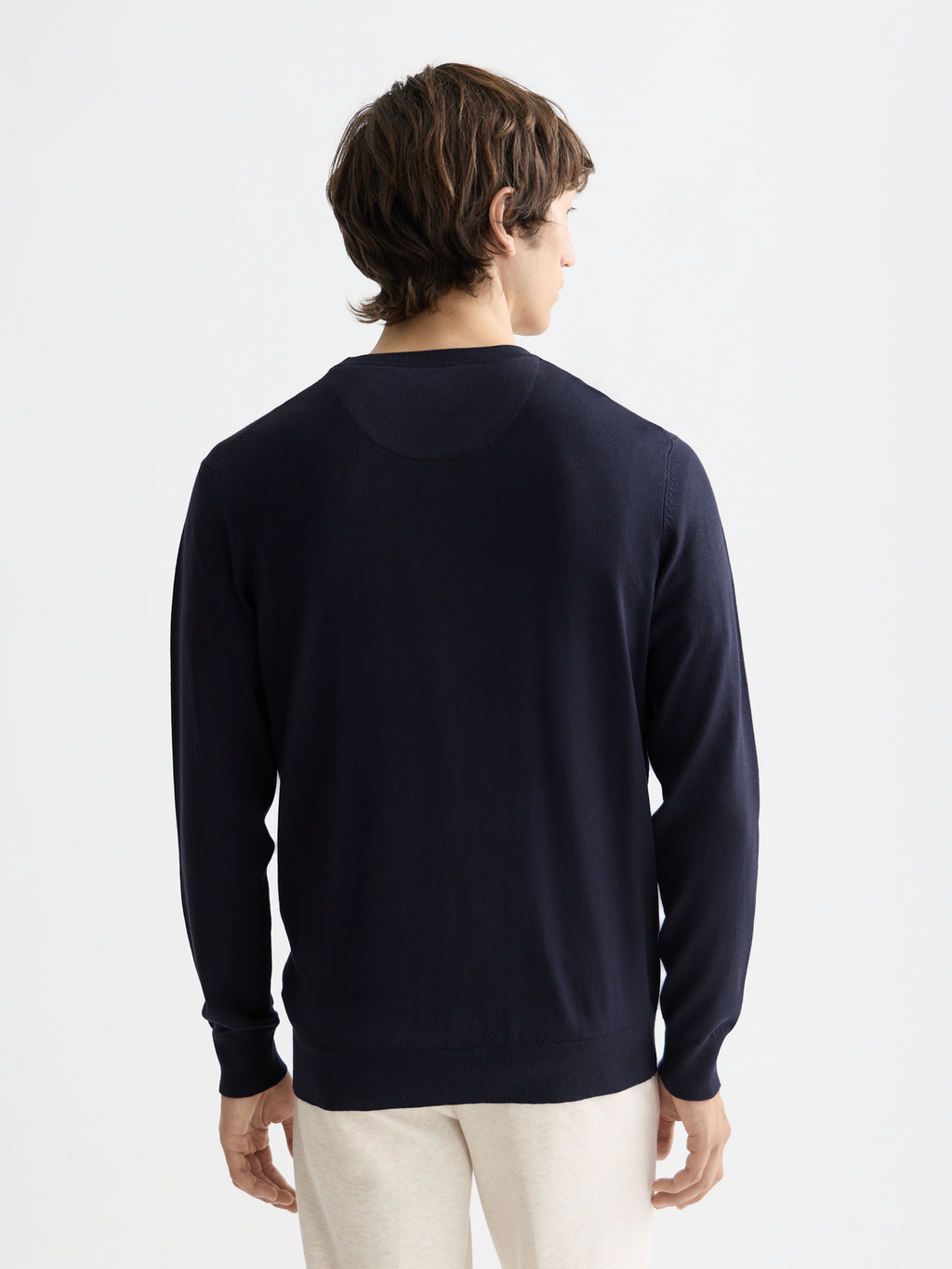 ESSENTIALS PULLOVER CREWNECK - NIGHT