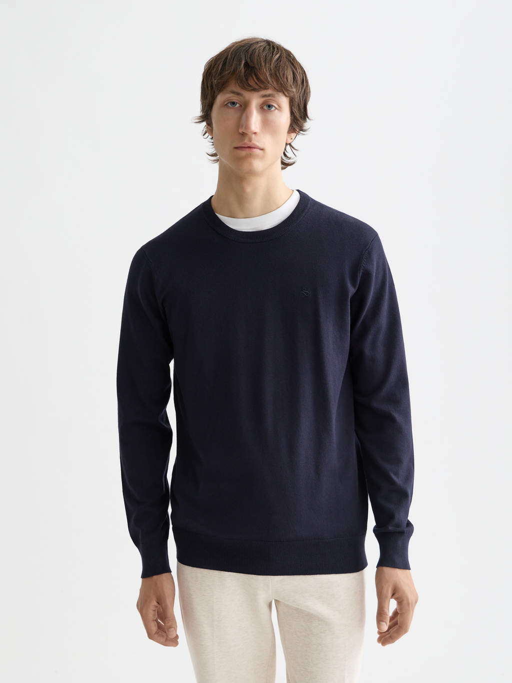 ESSENTIALS PULLOVER CREWNECK - NIGHT
