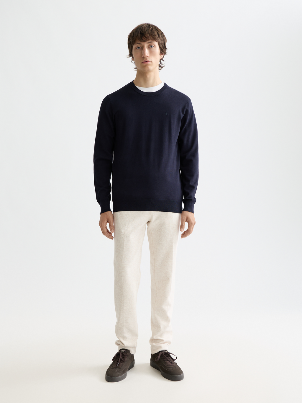 ESSENTIALS PULLOVER CREWNECK - NIGHT