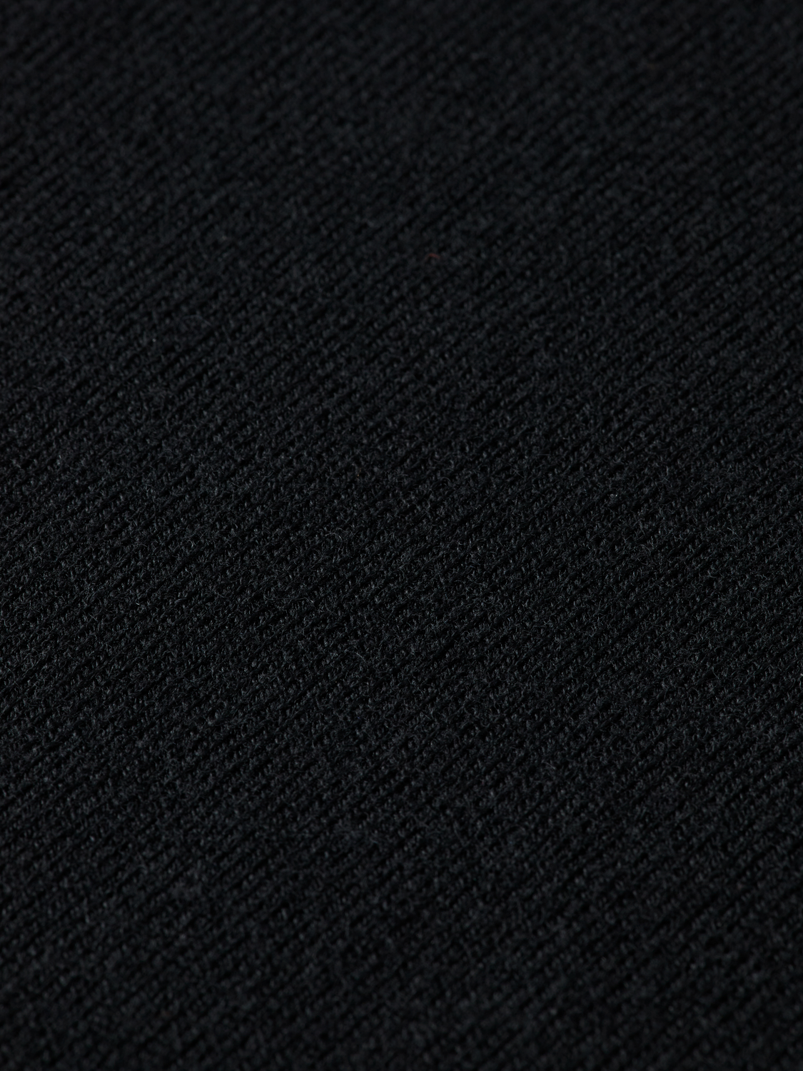 Essentials MOCK NECK PULLOVER - BLACK