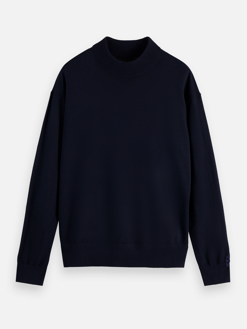 Essentials MOCK NECK PULLOVER - NIGHT