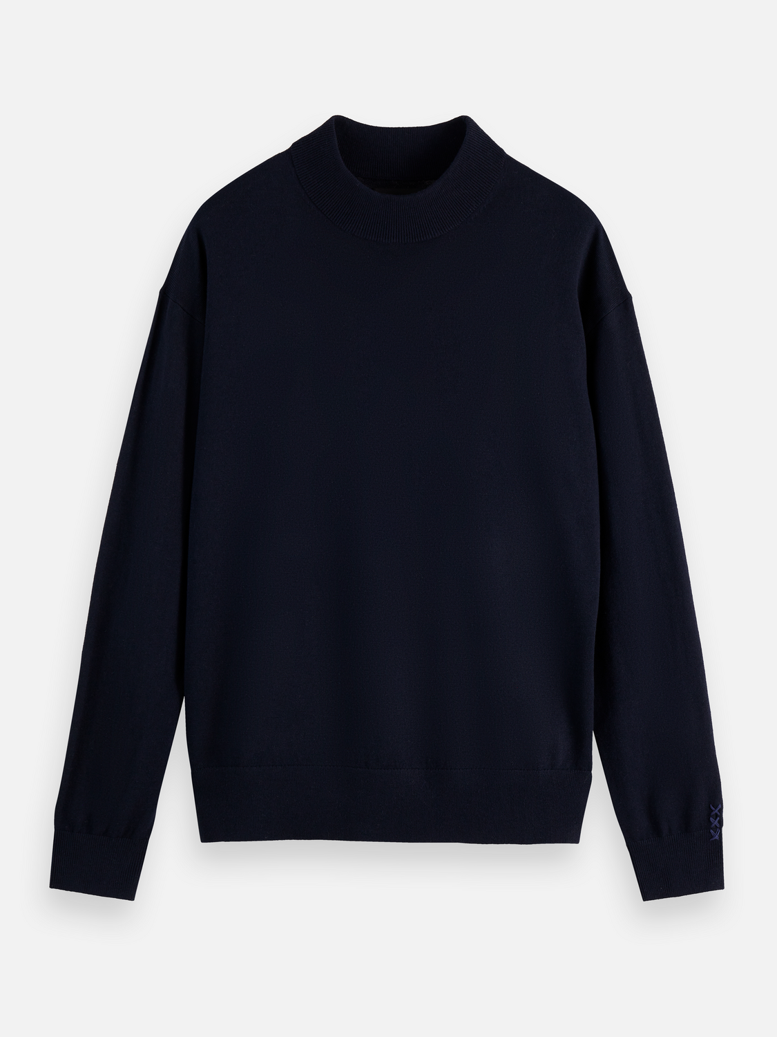 Essentials MOCK NECK PULLOVER - NIGHT