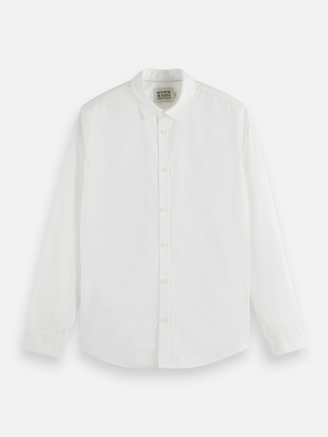 Essentials POPLIN SOLID Shirt - BRIGHT WHITE