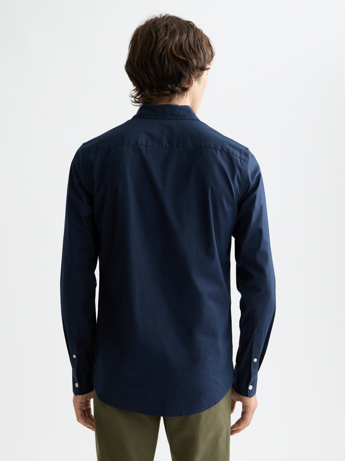 Essentials POPLIN SOLID Shirt - NIGHT