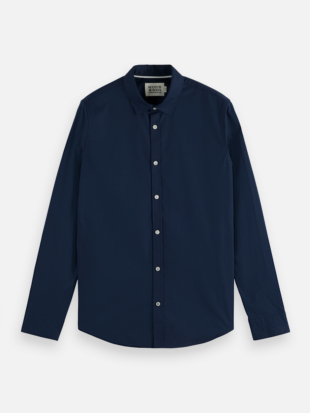 Essentials POPLIN SOLID Shirt - NIGHT