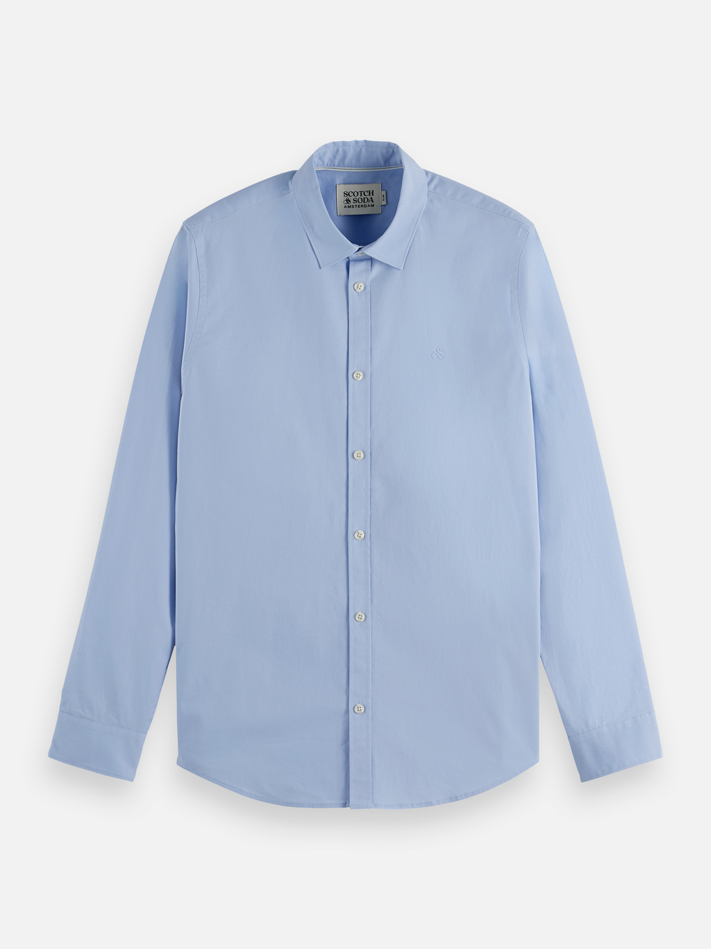 Essentials POPLIN SOLID Shirt - SHIRT BLUE