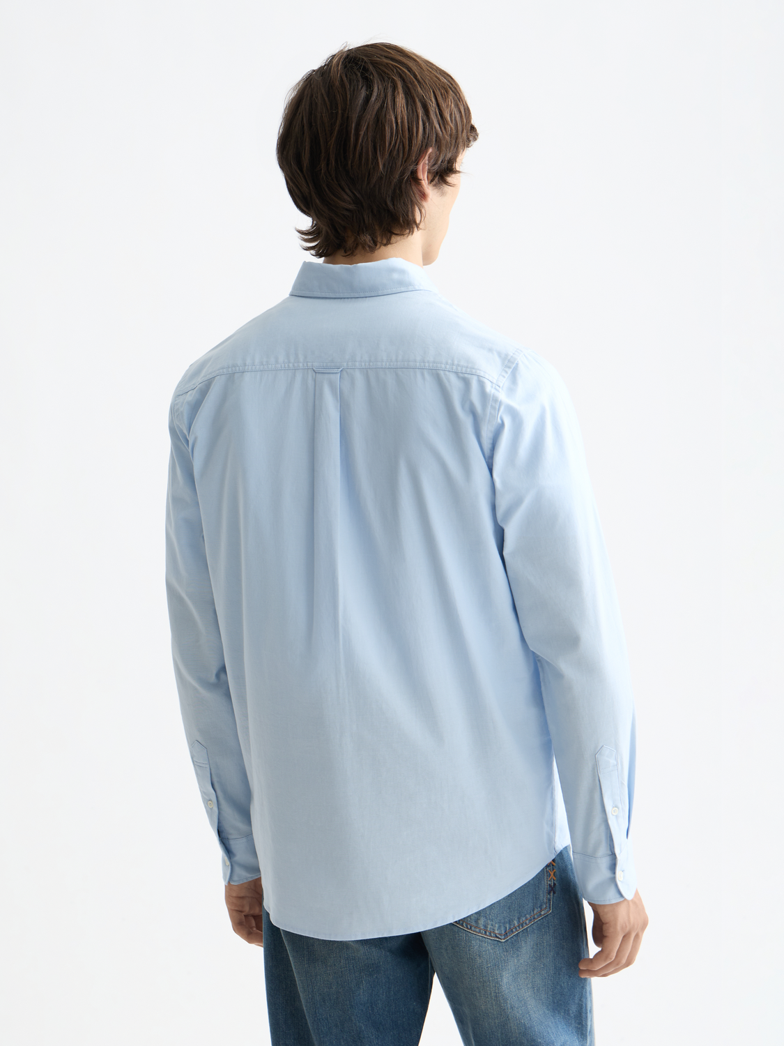 Essentials OXFORD SOLID Shirt - SHIRT BLUE