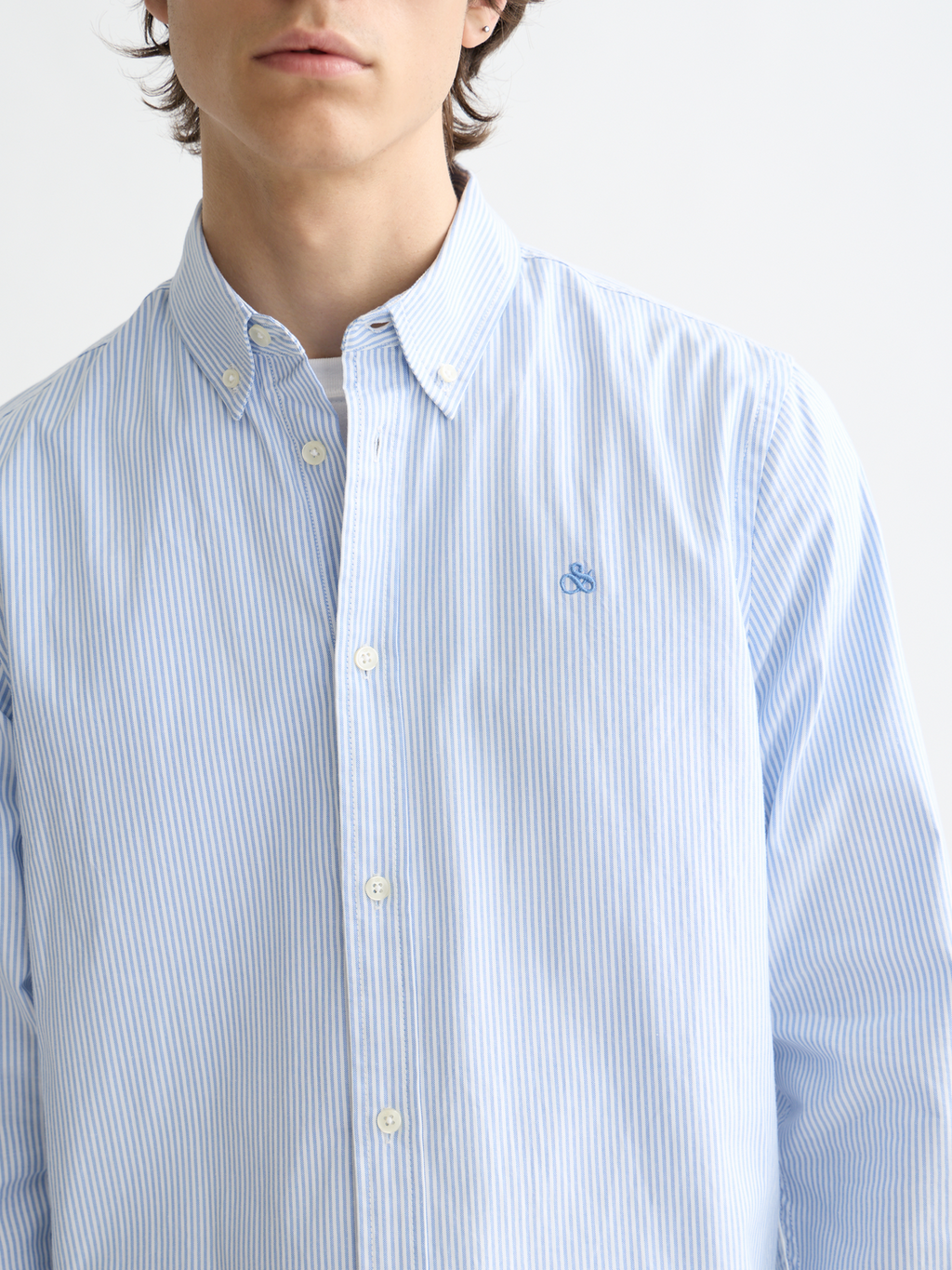 Essentials OXFORD STRIPE Shirt