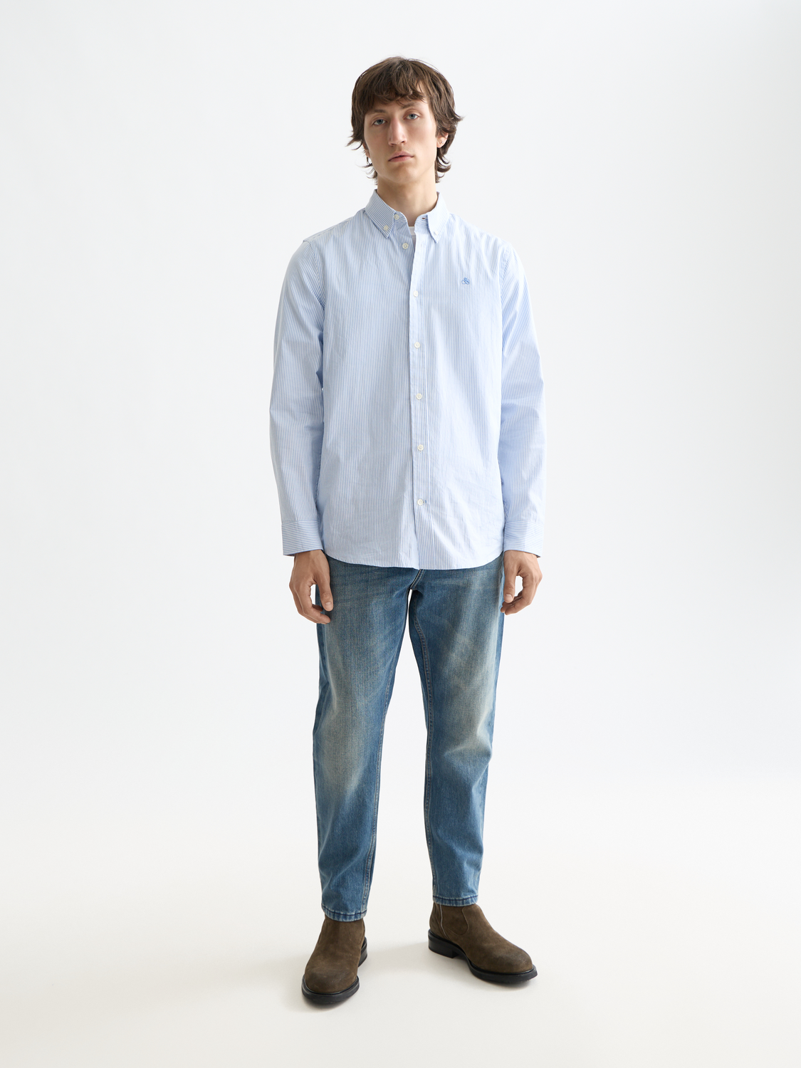 Essentials OXFORD STRIPE Shirt