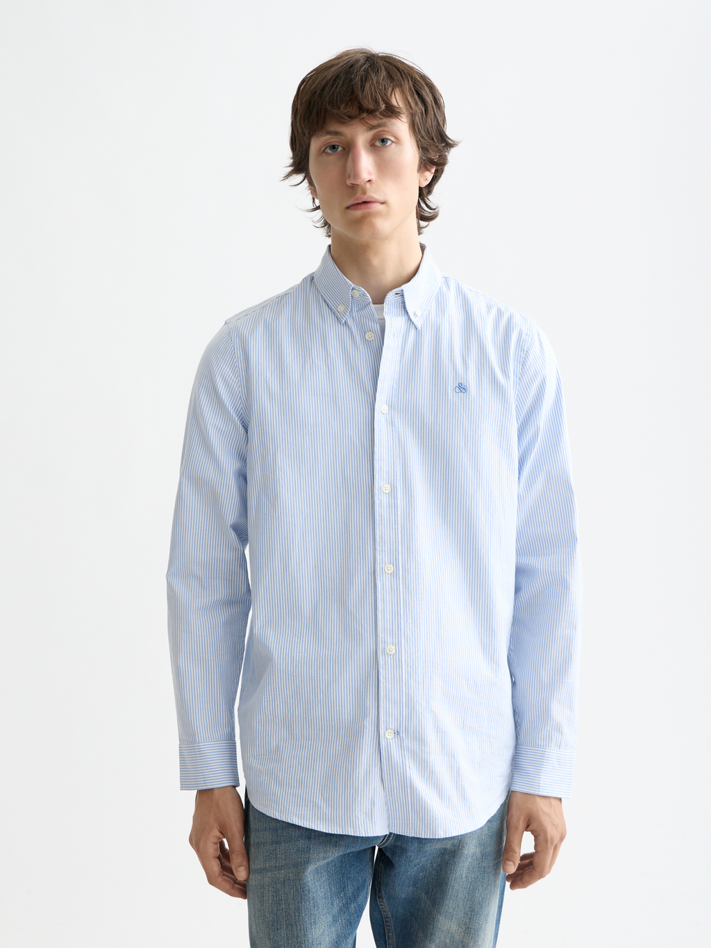 Essentials OXFORD STRIPE Shirt – Scotch & Soda Amsterdam Essentials OXFORD STRIPE Shirt – Scotch & Soda Amsterdam
