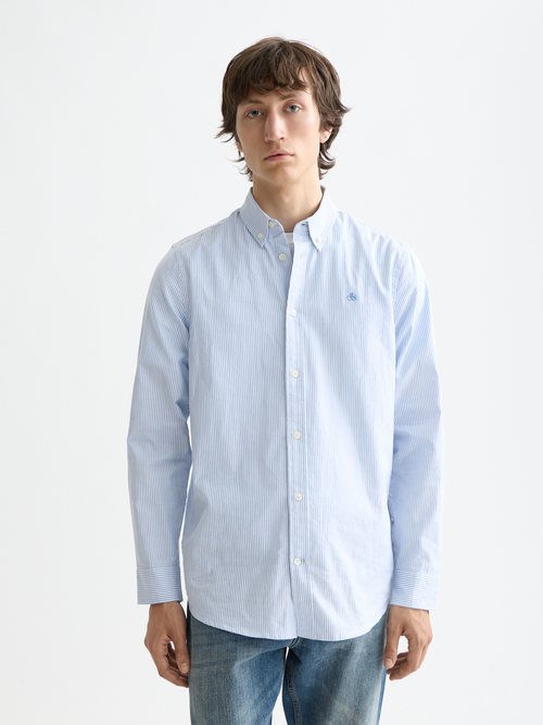 Essentials OXFORD STRIPE Shirt – Scotch & Soda Amsterdam
