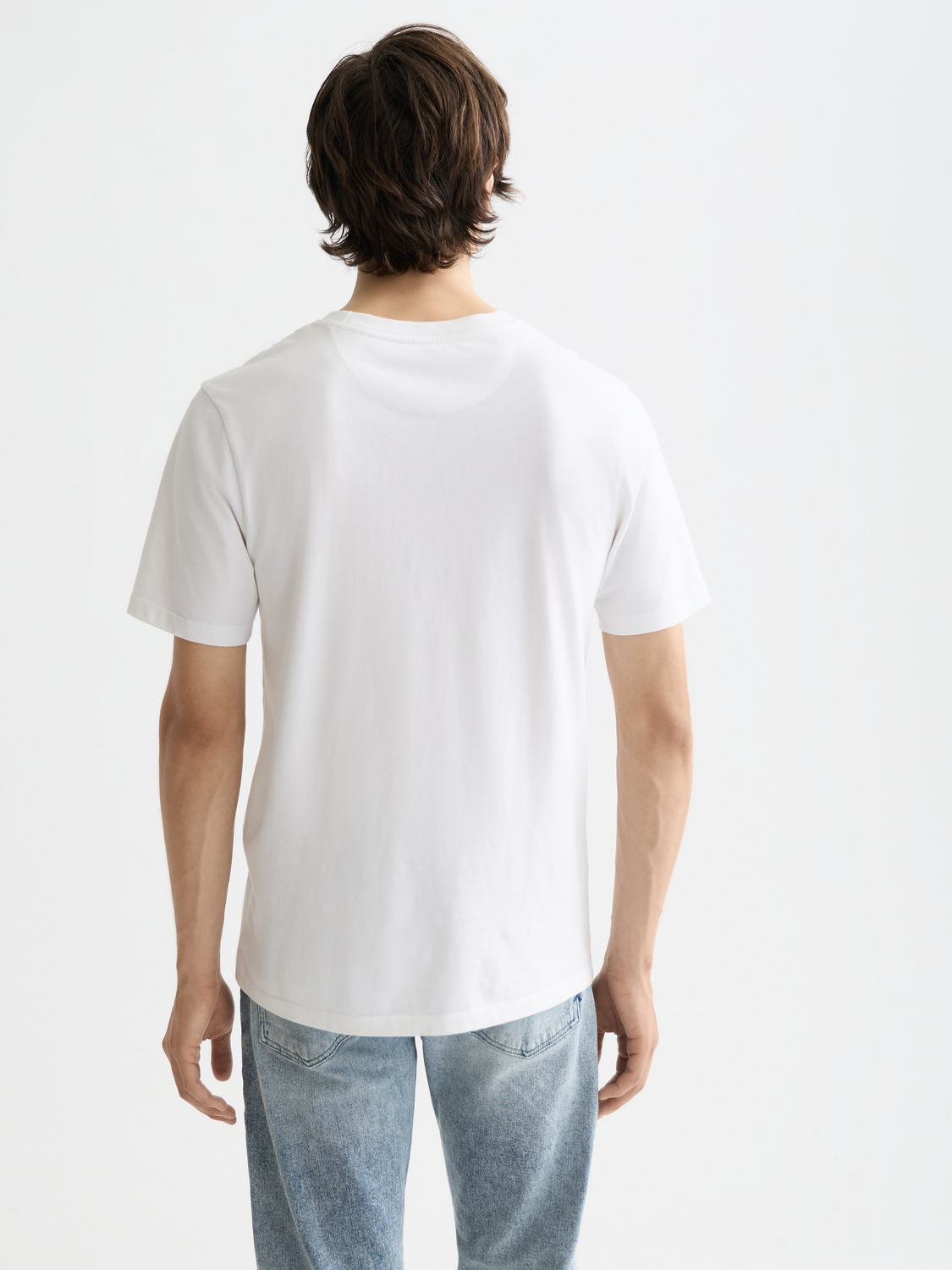 ESSENTIALS LOGO T-SHIRT - WHITE